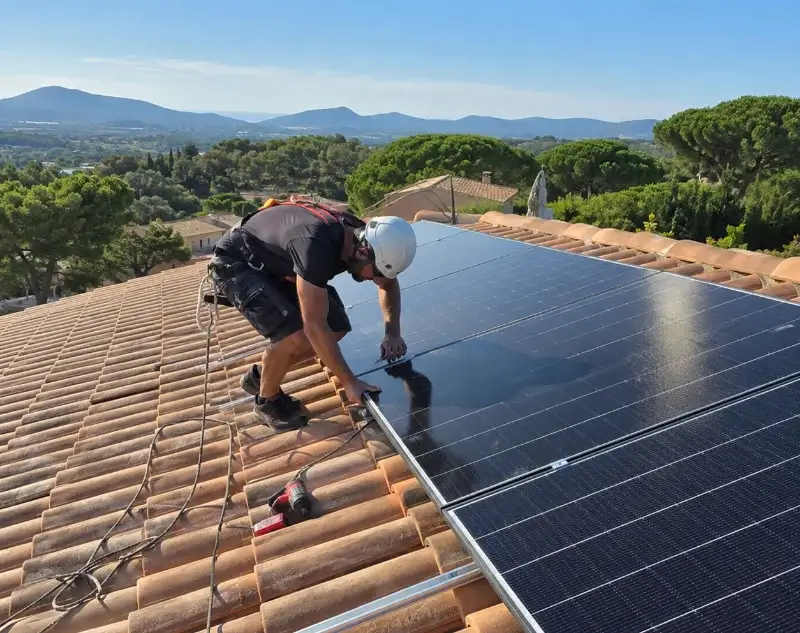 Installateur panneaux solaires Estibeaux — pose photovoltaïque sur toiture
