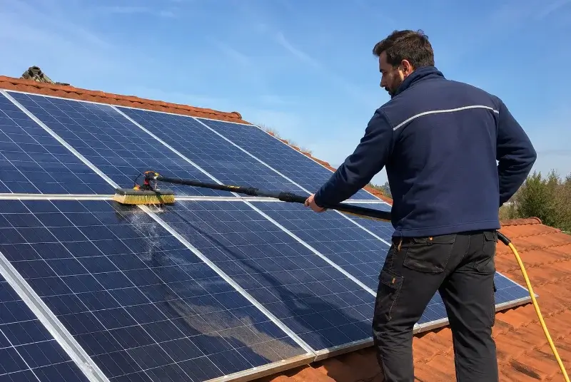 Nettoyage et entretien de panneaux solaires à Estibeaux